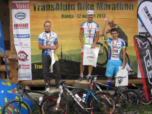 Podium Transalpin Bike Marathon 2012